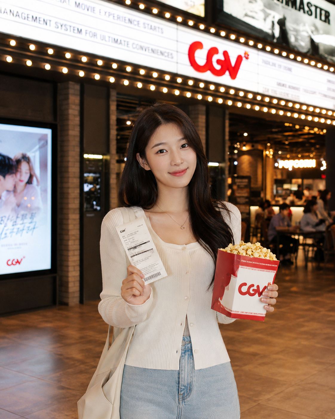 CGV 현장 입장 및 관람